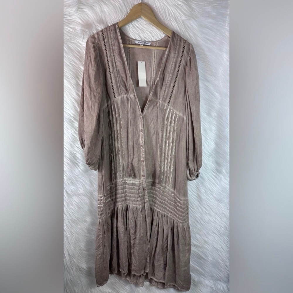 ❤️ YOUNG FABULOUS & BROKE ❤️ BOHEMIAN UNIQUE DESIGN STYLE DRESS . - Picture 4 of 6